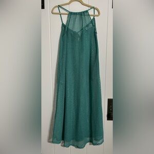Haute Hippie Teal Swim Coverup
